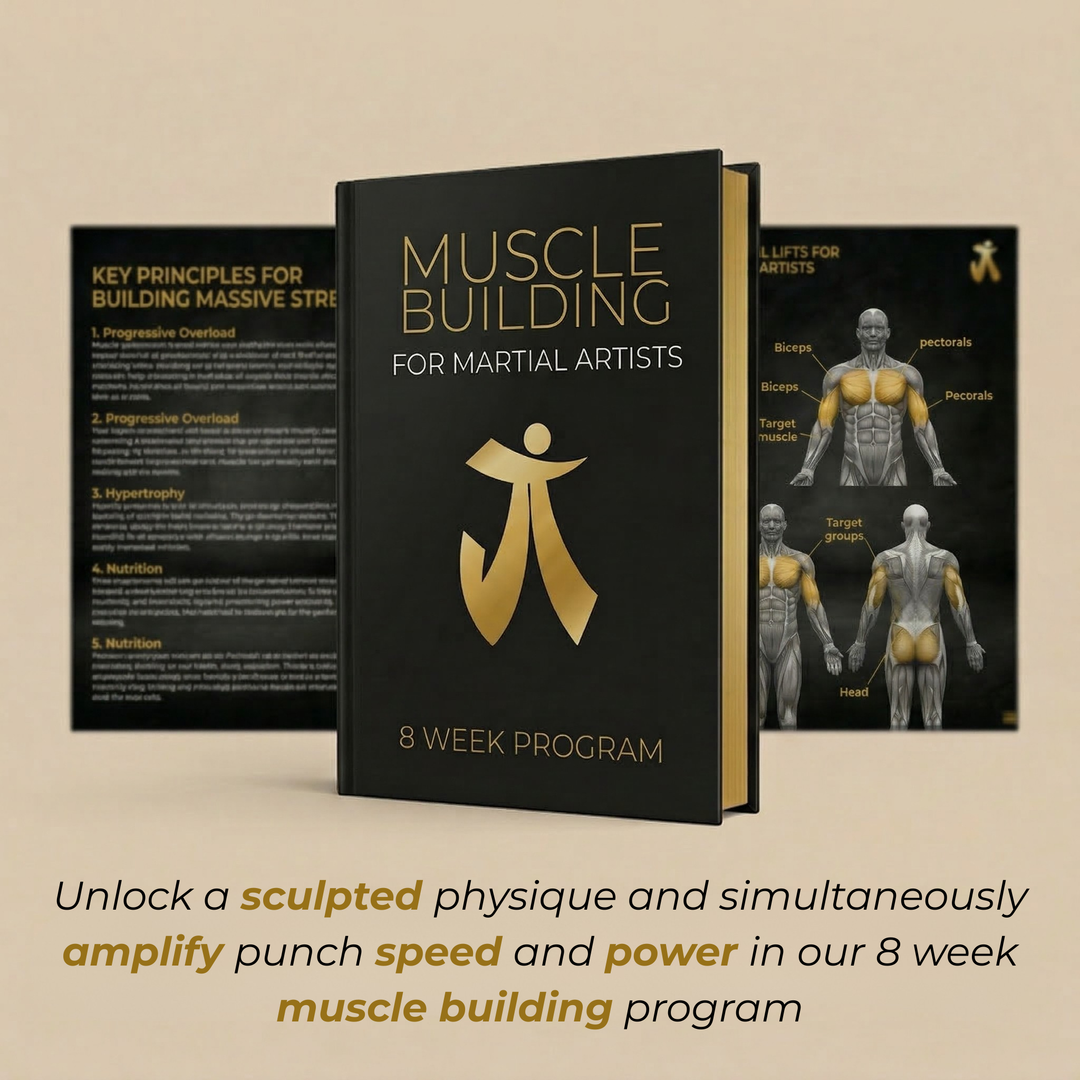Muscle building for martial artists: 8 week program