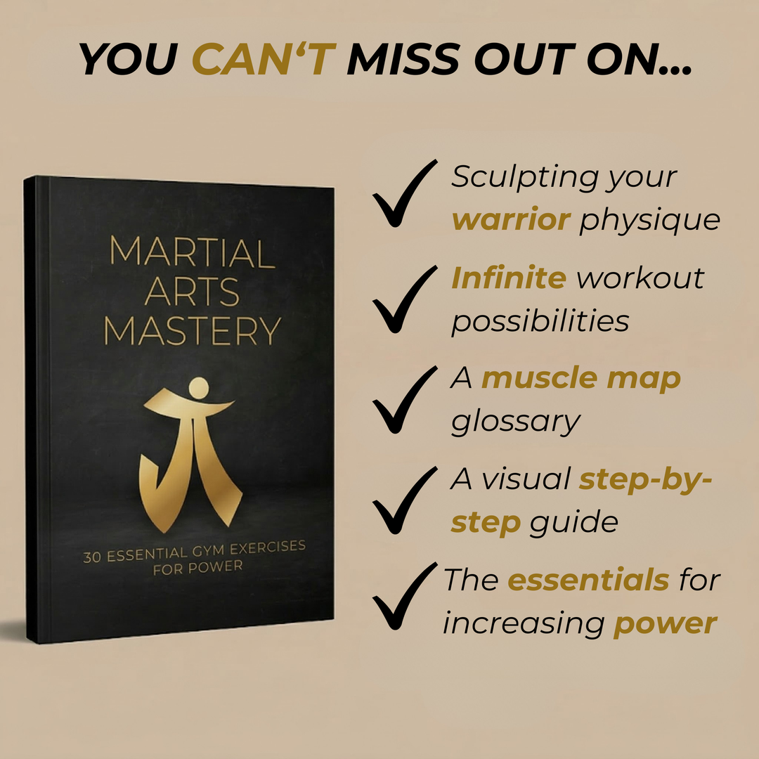Martial arts mastery: 30 essential gym exercises for power
