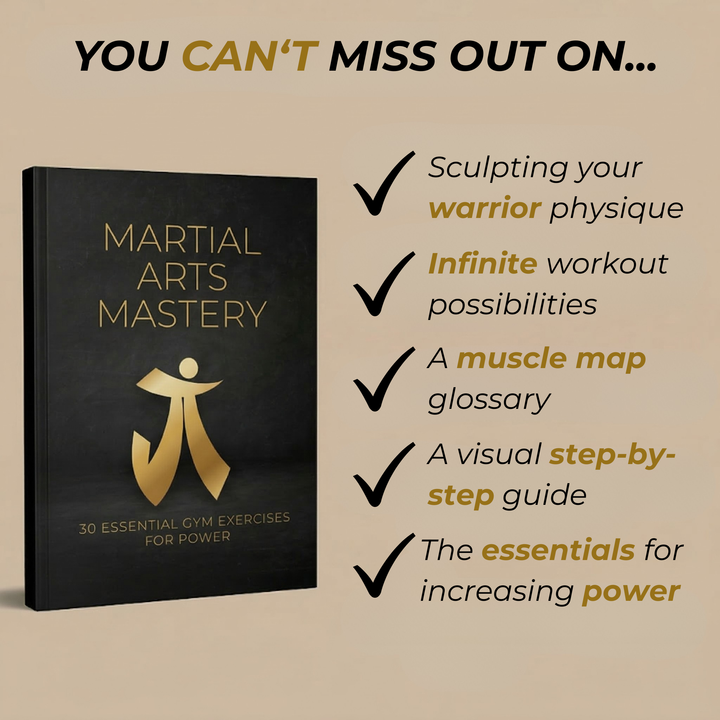 Martial arts mastery: 30 essential gym exercises for power