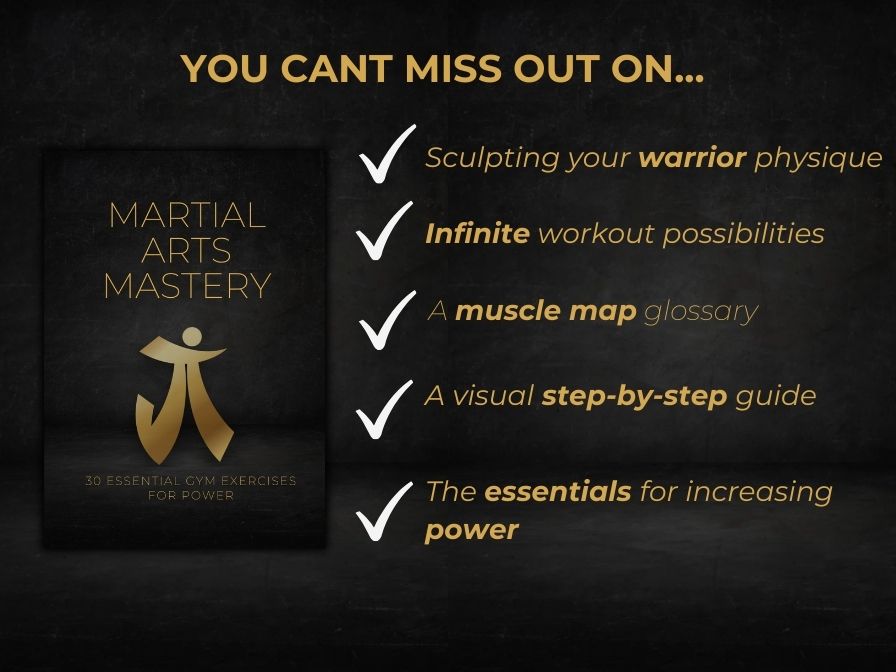 Martial arts mastery: 30 essential gym exercises for power